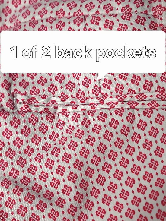 Summer Is Coming! Cynthia Rowley Women's Pink Whitel Straight Leg Pant Size 2 - Picture 7 of 8